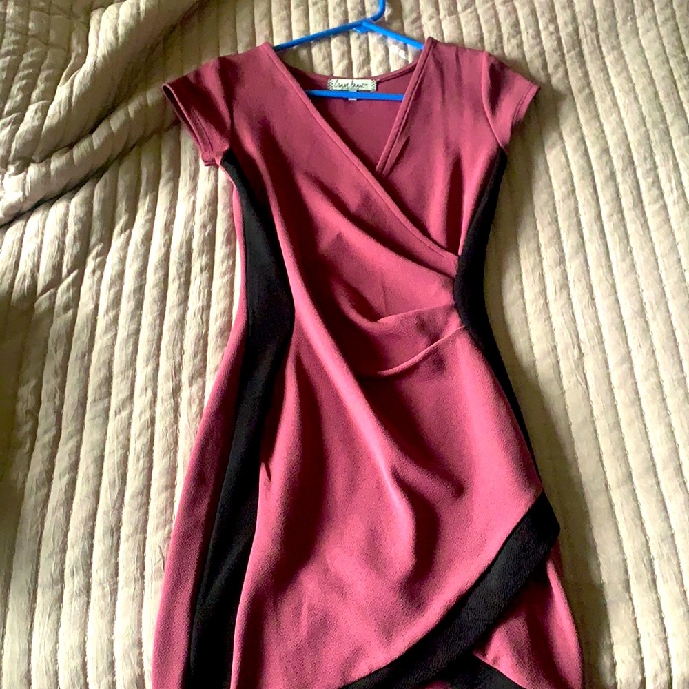 Crave fame by almost famous purple skintight dress